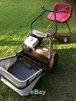 Honda HC24 cylinder Lawn Mower self propelled or ride on seat with roller