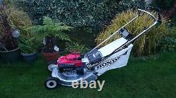 Honda HR194 QM 19 Self propelled RotoStop Electric start Roller Lawnmower