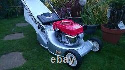 Honda HR194 QM 19 Self propelled RotoStop Electric start Roller Lawnmower