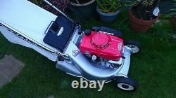 Honda HR194 QM 19 Self propelled RotoStop Electric start Roller Lawnmower