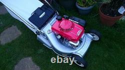 Honda HR194 QM 19 Self propelled RotoStop Electric start Roller Lawnmower