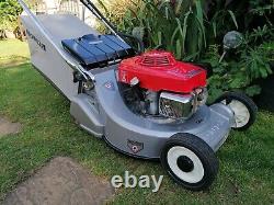 Honda HR216 QM 21 Self Drive Electric Start RotoStop Rear Roller Lawnmower