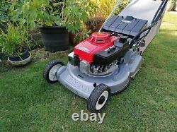 Honda HR216 QM 21 Self Drive Electric Start RotoStop Rear Roller Lawnmower