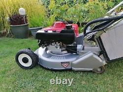 Honda HR216 QM 21 Self Drive Electric Start RotoStop Rear Roller Lawnmower