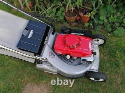 Honda HR216 QM 21 Self Drive Electric Start RotoStop Rear Roller Lawnmower