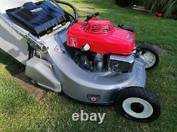 Honda HR216 QM 21 Self Drive Electric Start RotoStop Rear Roller Lawnmower