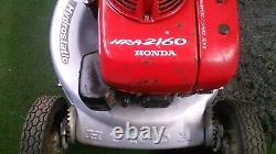 Honda HRA2160 Hydrostatic Self-Propelled Mower Serviced Very Good Condition