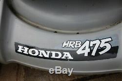 Honda HRB 475 Keystart Self Propelled Petrol Roller Lawnmower