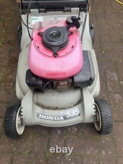 Honda HRB 535 petrol self propelled lawn mower