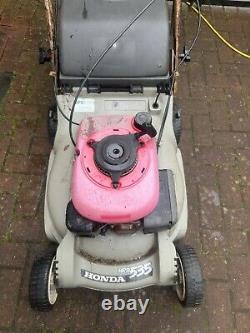 Honda HRB 535 petrol self propelled lawn mower