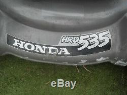 Honda HRD 535 OME Self Propelled Rear Roller Petrol lawnmower 21 CUT Mower
