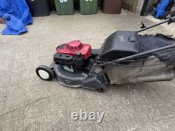 Honda HRD 536 QX Self-Propelled Petrol Lawnmower with Rear Roller