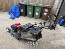 Honda HRD 536 QX Self-Propelled Petrol Lawnmower with Rear Roller