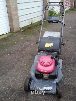 Honda HRD535 PETROL selfpropelled LAWNMOWER. WITH REAR ROLLER