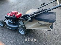 Honda HRH 536 PRO 4 Wheel Hydrostatic BBC Petrol Lawnmower with Grass Bag