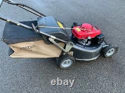 Honda HRH 536 PRO 4 Wheel Hydrostatic BBC Petrol Lawnmower with Grass Bag