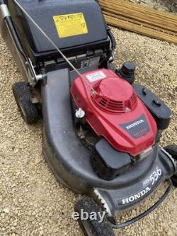 Honda HRH 536 QX Pro 21 Heavy Duty Self Propelled Rear Roller Petrol Lawn Mower