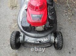 Honda HRH 536 QXE Heavy Duty Self-propelled, Pro Roller Lawnmower 21 Cut 2011