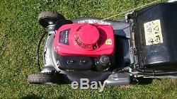 Honda HRH 536 QXE K4 Pro Roller Self Propelled Roto-stop 21 Petrol Lawnmower