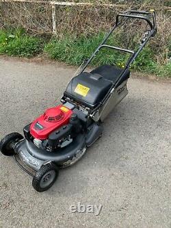 Honda HRH HX536 PRO Rear Roller Petrol Lawnmower with Grass Box