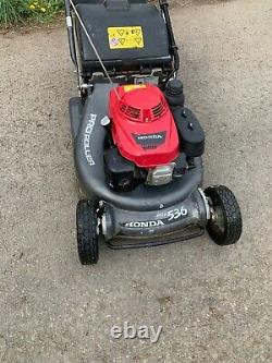 Honda HRH HX536 PRO Rear Roller Petrol Lawnmower with Grass Box