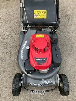 Honda HRH HX536 PRO Rear Roller Petrol Lawnmower with Grass Box