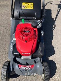 Honda HRX 476 HY Petrol Lawnmower with Grass Box