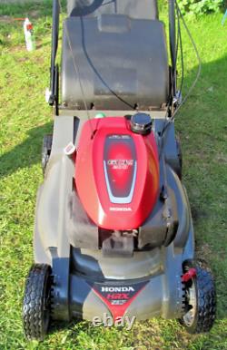 Honda HRX 537 lawnmower self propelled hydrostatic drive petrol mower 2019 model