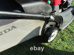 Honda HRX 537 lawnmower self propelled hydrostatic drive petrol mower 2019 model