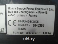 Honda HRX426C SXE Self Propelled Petrol lawnmower 19 CUT Mower