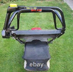 Honda HRX426CQXE self propelled petrol lawnmower with rear roller