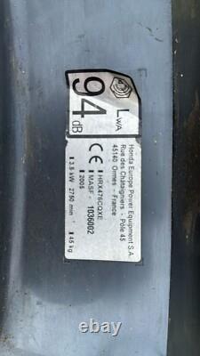 Honda HRX476 QXE 19inch Petrol Self Propelled with Rear Roller Mower FREE P&P