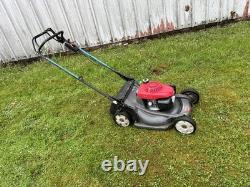 Honda HRX537 Hydrostatic Self-Propelled Petrol Mower with Roto Stop, 21-inch Cut