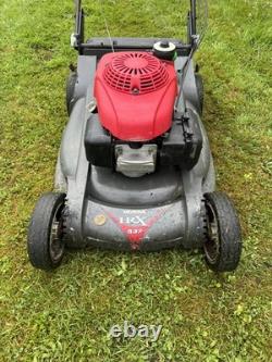 Honda HRX537 Hydrostatic Self-Propelled Petrol Mower with Roto Stop, 21-inch Cut