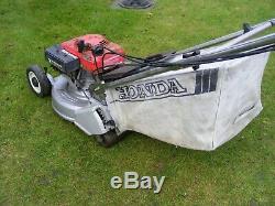 Honda Hr 194 Self Propelled Petrol Lawn Mower With Rear Roller
