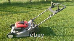 Honda Hrb 475 Petrol Mower With Rear Roller Lawnmower 4 Stroke Self Propelled