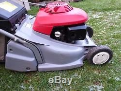 Honda Hrb425 Rear Roller Self Propelled 16 Rotary Petrol Lawnmower Grass Bag