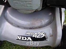 Honda Hrb425 Rear Roller Self Propelled 16 Rotary Petrol Lawnmower Grass Bag