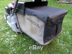 Honda Hrb425 Rear Roller Self Propelled 16 Rotary Petrol Lawnmower Grass Bag