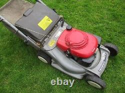 Honda Hrb475 Self Propelled Rotary Petrol Mower + Grass Box