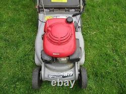 Honda Hrb475 Self Propelled Rotary Petrol Mower + Grass Box