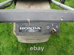 Honda Hrb475 Self Propelled Rotary Petrol Mower + Grass Box