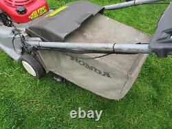 Honda Hrb475 Self Propelled Rotary Petrol Mower + Grass Box