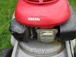 Honda Hrb475 Self Propelled Rotary Petrol Mower + Grass Box