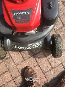 Honda Hrd 536 Self Propelled Lawnmower Petrol