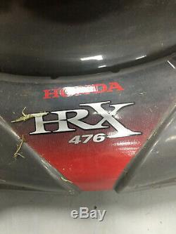 Honda Hrx 476 Cqxe Self Propelled Rear Roller Petrol Lawnmower (used)