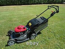 Honda Hrx 537 Hydrostatic Petrol Mower Collector And Mulching Recycler. 21