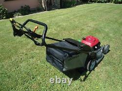 Honda Hrx 537 Hydrostatic Petrol Mower Collector And Mulching Recycler. 21