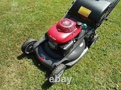 Honda Hrx 537 Hydrostatic Petrol Mower Collector And Mulching Recycler. 21