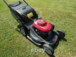 Honda Hrx 537 Hydrostatic Petrol Mower Collector And Mulching Recycler. 21